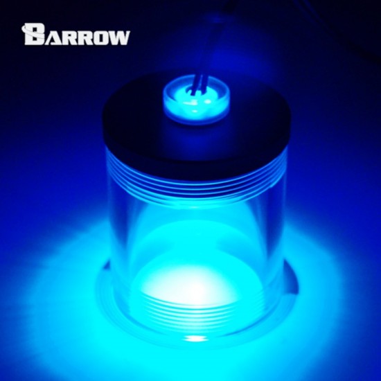 Barrow Acrylic Long Stop Plug Fitting- with LED blue