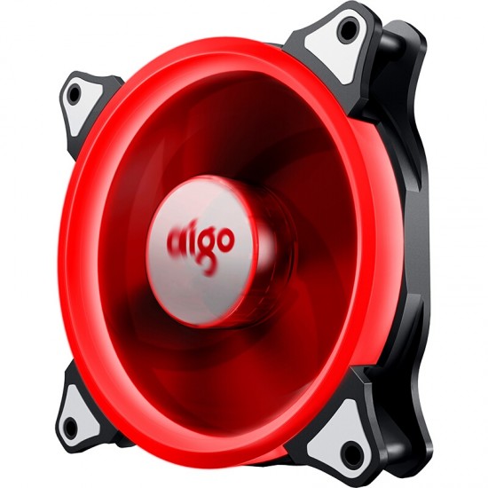 Aigo Aurora Fan 12CM Red