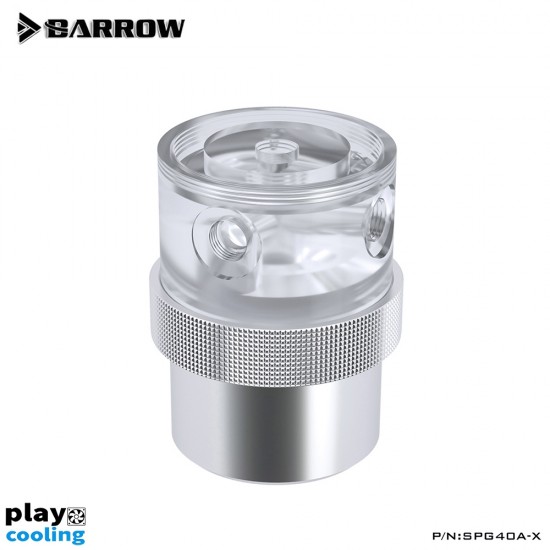 Barrow pump SPG40A -X PWM 18W (D5)&nbsp;transparent-silver (รับประกัน 1 ปี )