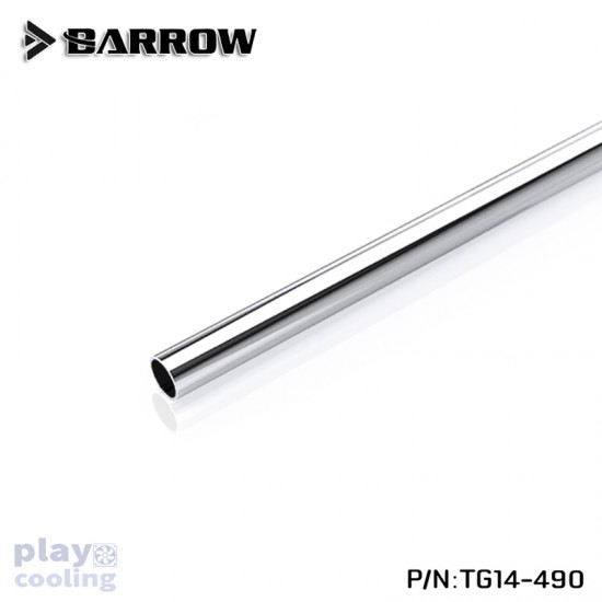  Barrow 14*12 Copper Chrome Plated Metal Rigid Tube ID:12MM OD:14MM Length - 490MM