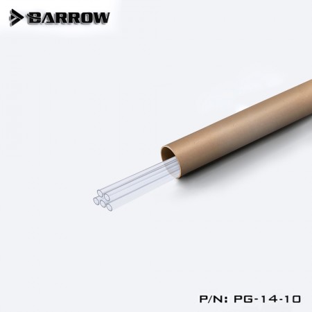 (Set 5Pcs) Barrow PETG Tube 14*10 Transparent 1000mm Set X 5Pcs (ชุดSet ท่อ PETG 14mm ใส ยาว 5 เมตร)