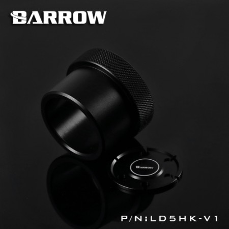Barrow Special Aluminum Heatsink Top Kit For SPG40A/D5/MCP655 Pump Black (รับประกัน 1 ปี)