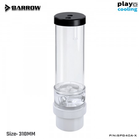 Barrow Pump SPG40A -X (D5 Combo Set) 310mm transparent-White (รับประกัน 1 ปี)