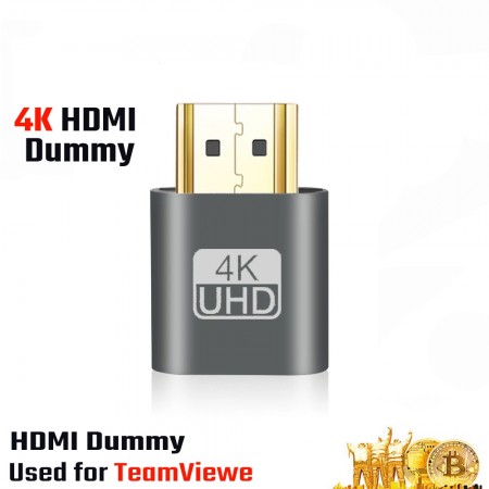 HDMI dummy (สำหรับต่อเพื่อหลอกจอ)