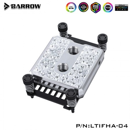 Barrow Icicle Series CPU Water Block for AMD platform (Brass Edition) รับประกัน 1 ปี