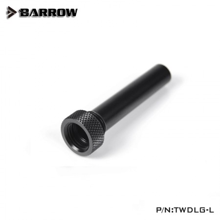 Barrow External Flow Guide Adapter (Lengthened) Black (ตัวควบคุมน้ำเข้าแทงค์)