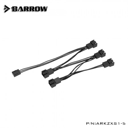 (สายแปลง ARGB Barrow 1 to 5way) Barrow 5V manual controller  1 points 5 expansion Aurora