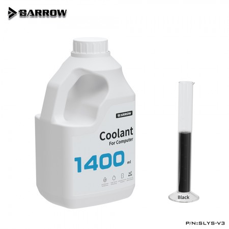 Barrow PC Water Cooling Liquid Coolant 1400ML SLYS-V3 -Black