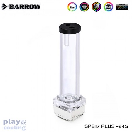 Barrow Pump SPB17 PLUS 245 (DDC) Transparent-Silver(รับประกัน 1ปี)