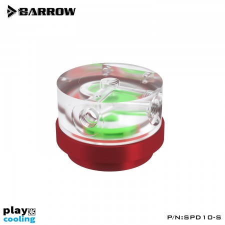 Barrow Pump for water cooling SPD10-S-PWM-10W red (รับประกัน 1 ปี )