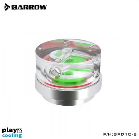 Barrow Pump for water cooling SPD10-S-PWM-10W Siver (รับประกัน 1 ปี )