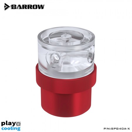 Barrow pump SPG40A -X PWM 18W (D5) transparent-red (รับประกัน 1 ปี )