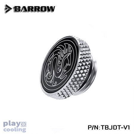 Barrow Mirror Finish Stop Plug Fitting (Limited Edtion) Silver