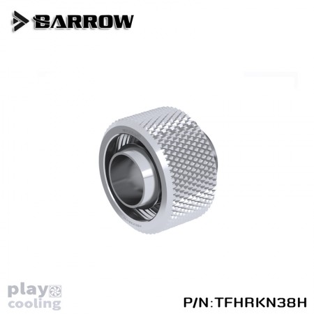 Barrow Choice Multicolor Compression Fitting (ID3/8-OD5/8) Chrome Silver