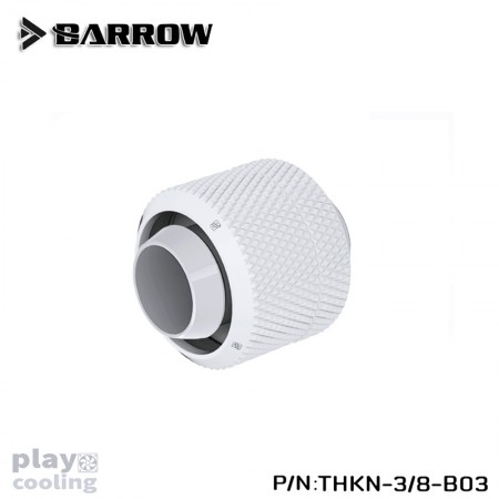 Barrow Compression Fitting (ID3/8-OD1/2) Soft Tubing white