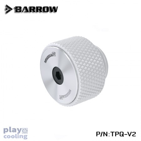 Barrow Multicolor New CD pattern Manual Exhaust Valve White-Silver (ตัวลดความดันชุดน้ำ)
