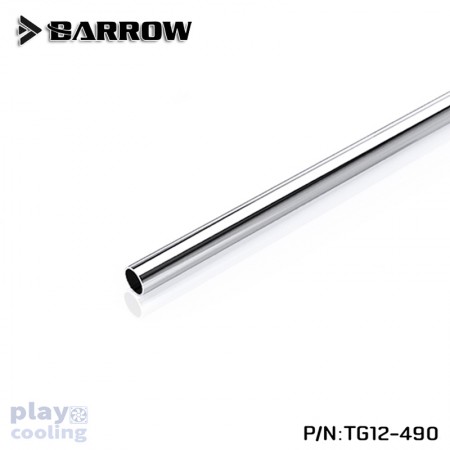 Barrow 12*10 Copper Chrome Plated Metal Rigid Tube ID:10MM OD:12MM Length - 490MM