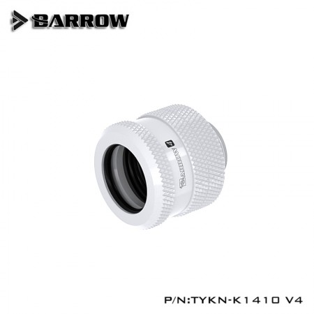 Barrow Compression Fitting V4 - 14mm white