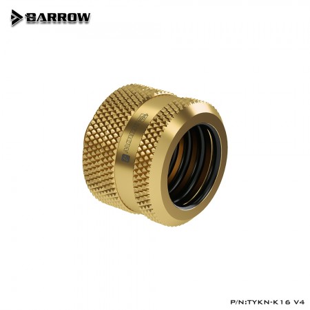 Barrow Compression Fitting  V4 - 16mm glod