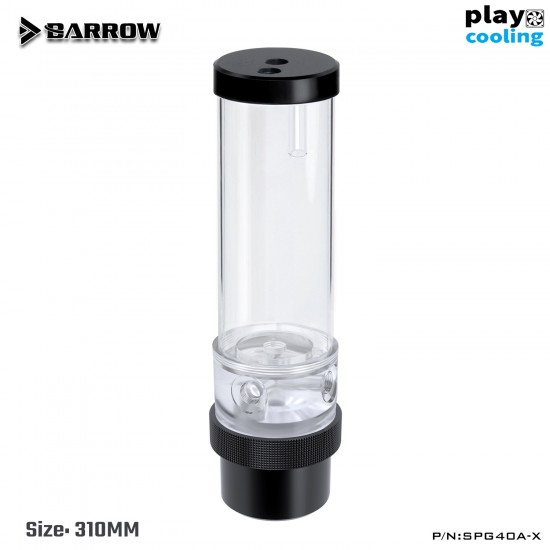 Barrow Pump SPG40A -X (D5 Combo Set) 310mm transparent-Black (รับประกัน 1 ปี)