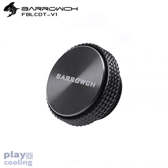 Barrowch Multicolor New CD Composite plate Finish Stop Plug Fitting  (Black - Classic Black)