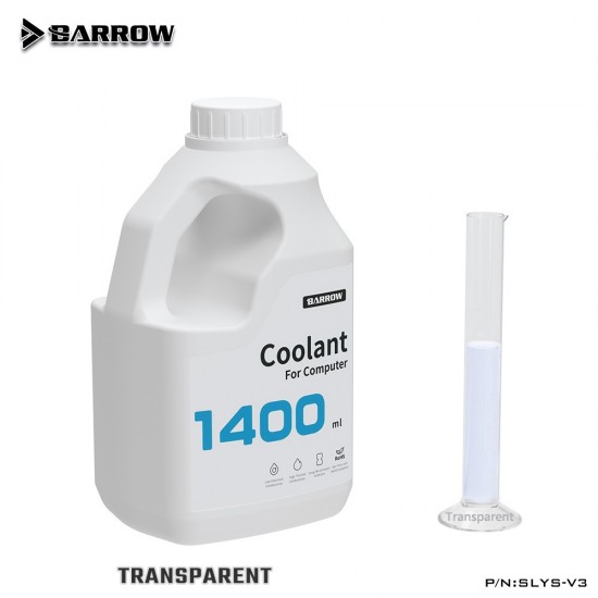 Barrow PC Water Cooling Liquid Coolant 1400ML SLYS-V3 -Transparent