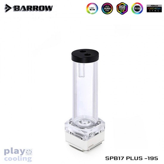 Barrow Pump SPB17 PLUS 195 (DDC) Transparent-Silver(รับประกัน 1ปี)