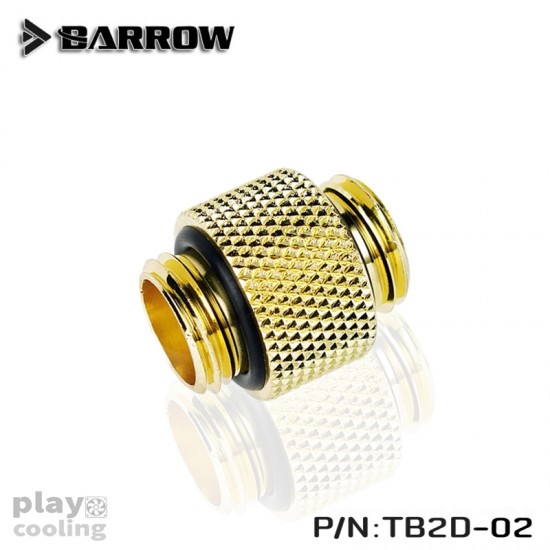 Barrow Dual Male G1/4" Extender gold