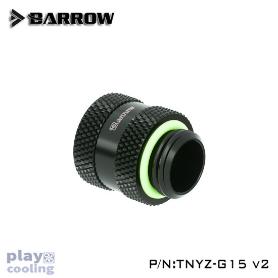 Barrow Male to Female Extender V2 - 15mm Black