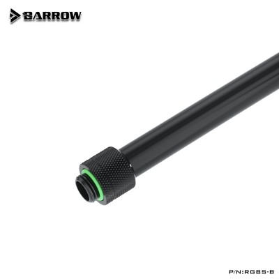 Barrow Black Soft Tube (ID3/8-OD1/4) RGBS-B สายยางสีดำคุณภาพสูง  ใช้กับฟิตติ้ง D3/8-OD1/2/ ยาว 1 เมตร 