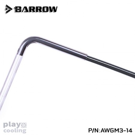 Barrow Silicone Bending for Acrylic Tube 16MM Black (ซิลิโคนดัดท่อสำหรับท่อ16มิล สีดำ)