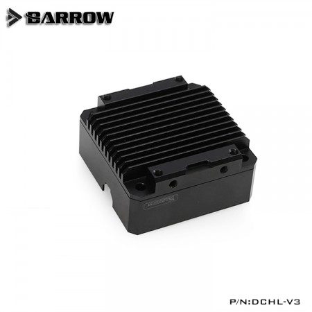 Barrow Special Aluminum Heatsink Top Kit For DDC Pump Black