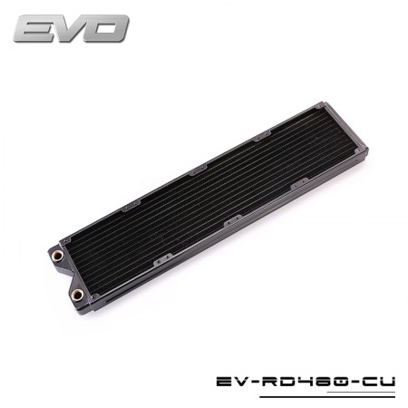 EVO EV-RD480-CU  480 slim Radiator (รับประกัน 1 ปี)