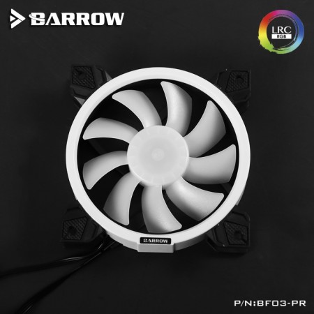 Barrow radiator fan Aurora RGB  ring light BF03-PR (รับประกัน 1 ปี )