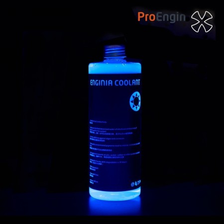 Enginia coolant transparent uv (น้ำยาหล่อเย็นสี uv ใส)