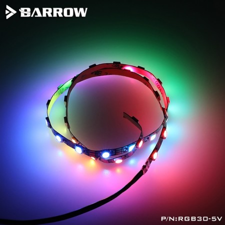  (ไฟ RGB อะไหล่บล็อก) Barrow LRC2.0 5V full-color light strip