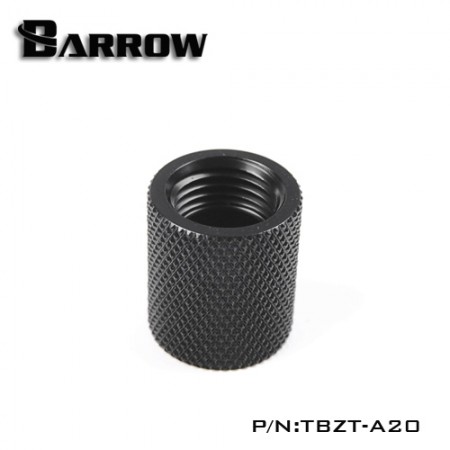 Barrow Female to Female Extender - 20mm Black
