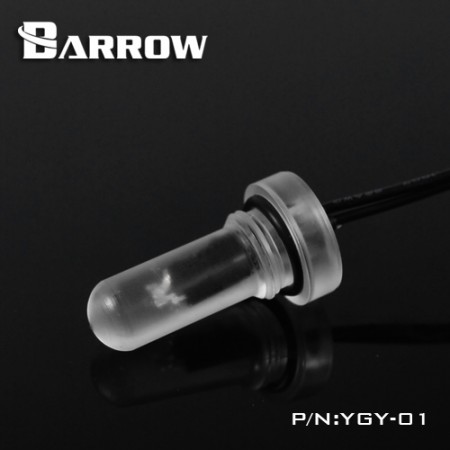 Barrow Acrylic Long Stop Plug Fitting- with LED red