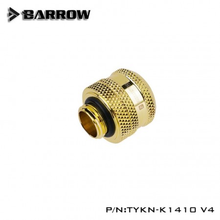 Barrow Compression Fitting V4 - 14mm gold