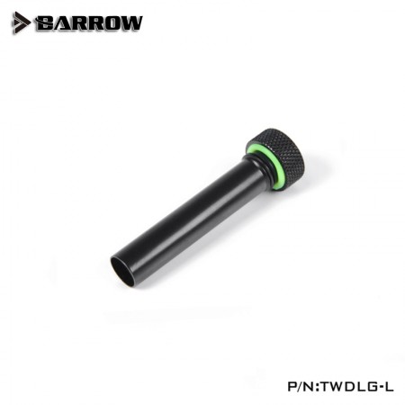 Barrow External Flow Guide Adapter (Lengthened) Black (ตัวควบคุมน้ำเข้าแทงค์)