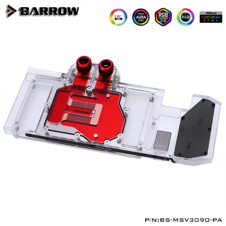 MSI RTX MSI 3090 VENTUS Full coverage Barrow GPU Water Block 