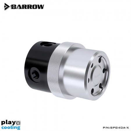 Barrow pump SPG40A -X PWM 18W (D5) Black-Silver (รับประกัน 1 ปี )