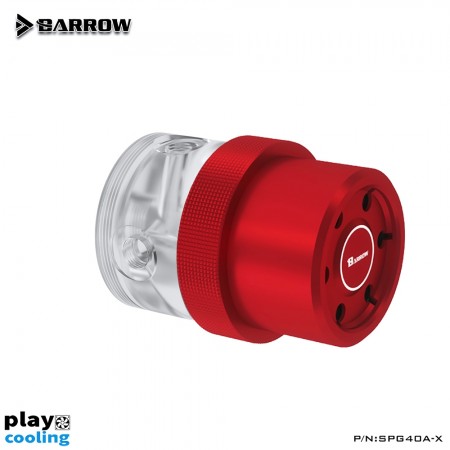 Barrow pump SPG40A -X PWM 18W (D5) transparent-red (รับประกัน 1 ปี )