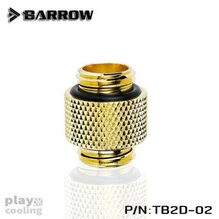 Barrow Dual Male G1/4" Extender gold