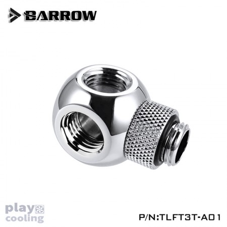 Barrow Rotary Metalic Cube Tee - 3Way silver