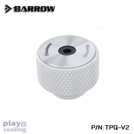 Barrow Multicolor New CD pattern Manual Exhaust Valve White-Silver (ตัวลดความดันชุดน้ำ)