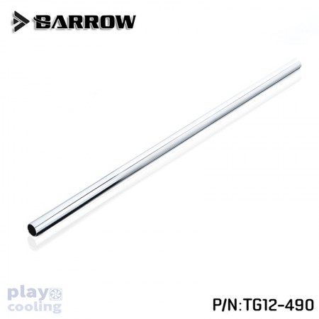  Barrow 12*10 Copper Chrome Plated Metal Rigid Tube ID:10MM OD:12MM Length - 490MM