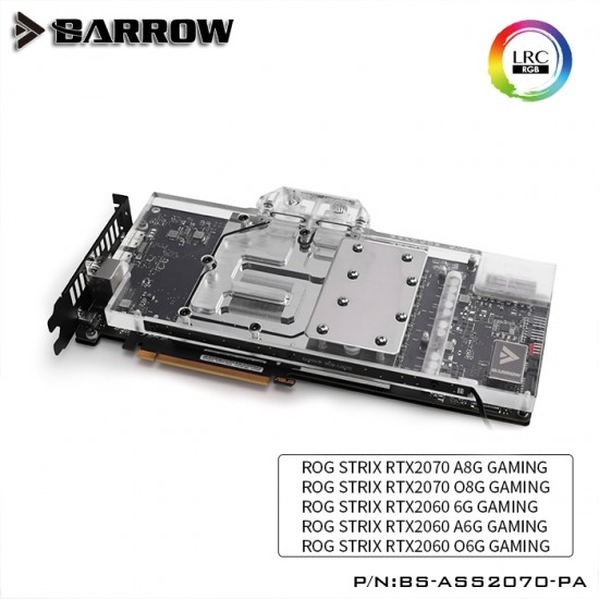 ASUS STRIX RTX 2070/2060/2060S  Aurora RGB GPU Aurora RGB GPU Water Block (รับประกัน 1 ปี)