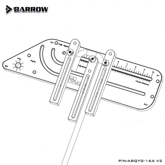 Barrow hard tube bending tool (ABS) ชุดดัดมืออาชีพ