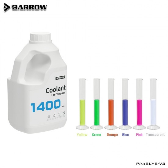 Barrow PC Water Cooling Liquid Coolant 1400ML SLYS-V3 -Blood Red